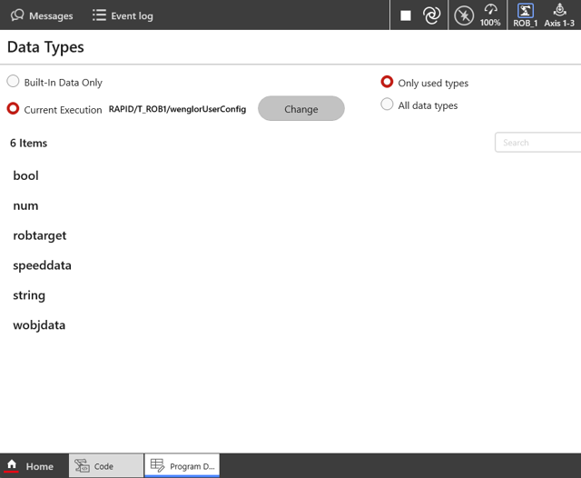 wenglorUserConfig module