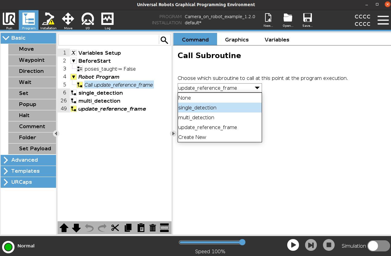 Example subprograms
