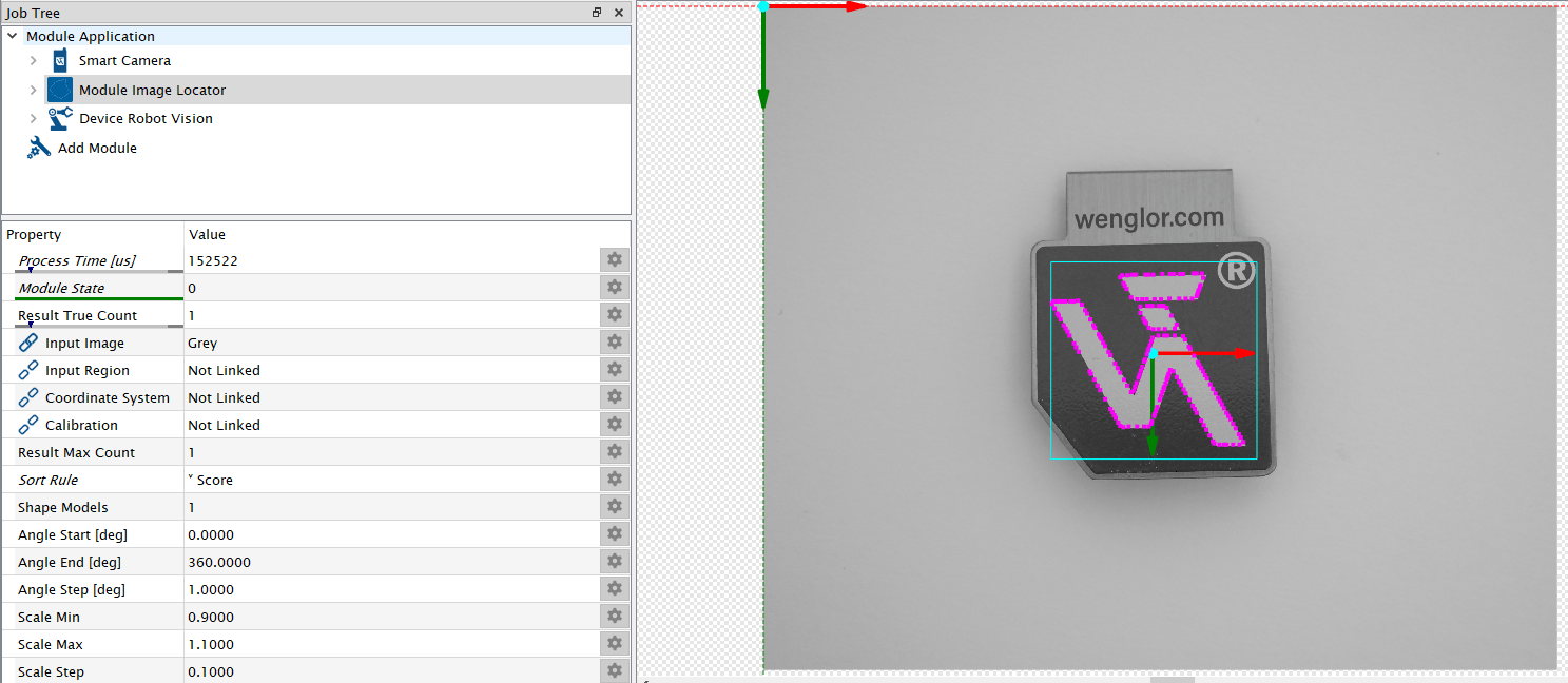 uniVision - Locator module